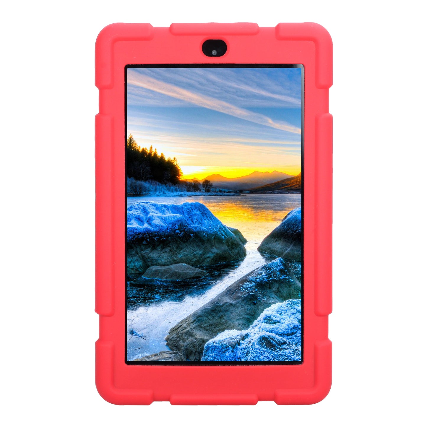 Soft Silicone Protective Shell Case for Amazon Fire 7 2017