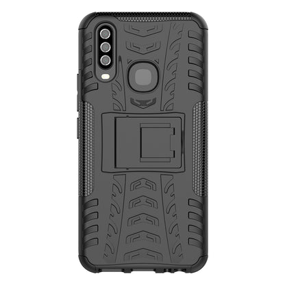 Anti-slip PC + TPU Hybrid Phone Case with Kickstand for vivo Y17/Y15/Y12