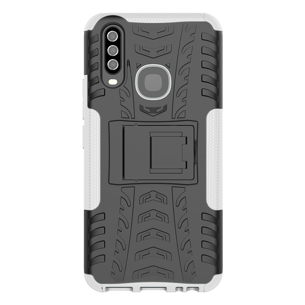 Anti-slip PC + TPU Hybrid Phone Case with Kickstand for vivo Y17/Y15/Y12