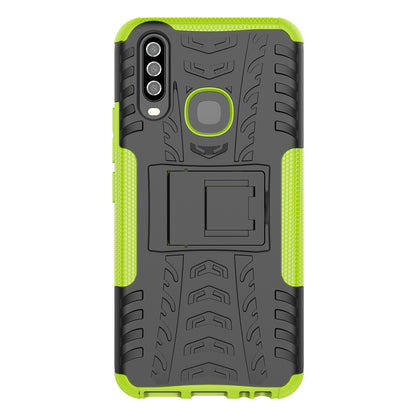 Anti-slip PC + TPU Hybrid Phone Case with Kickstand for vivo Y17/Y15/Y12