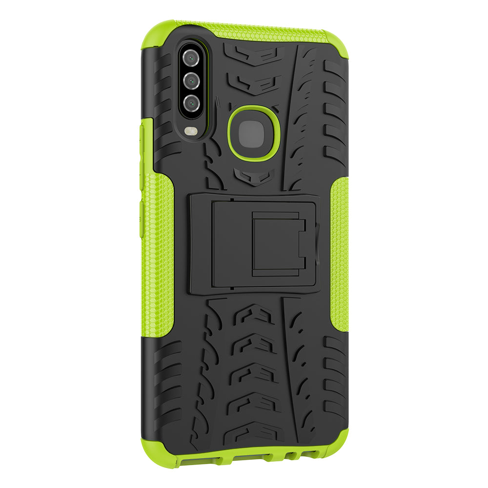 Anti-slip PC + TPU Hybrid Phone Case with Kickstand for vivo Y17/Y15/Y12