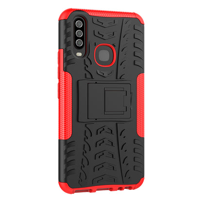 Anti-slip PC + TPU Hybrid Phone Case with Kickstand for vivo Y17/Y15/Y12