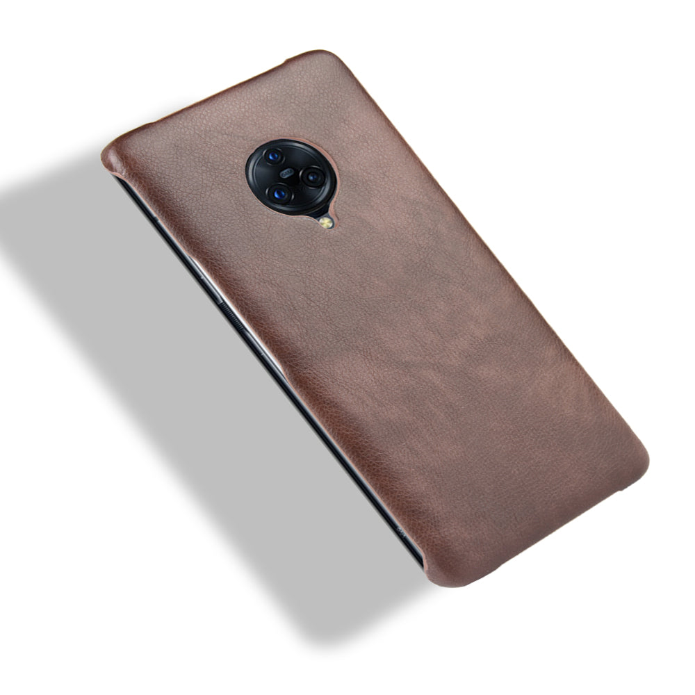 Litchi Skin Leather Coated Hard PC Case for vivo NEX 3/NEX 3 5G