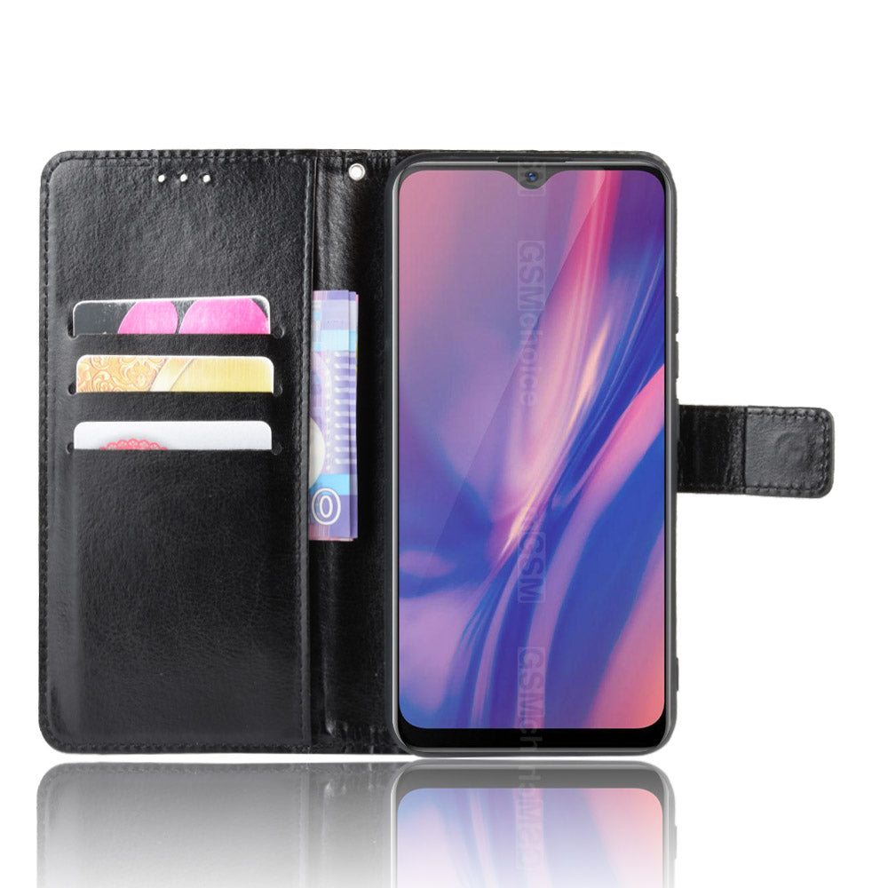 Crazy Horse Wallet Leather Stand Case for vivo Y11 (2019)