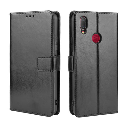 Crazy Horse Wallet Leather Stand Case for vivo Y11 (2019)