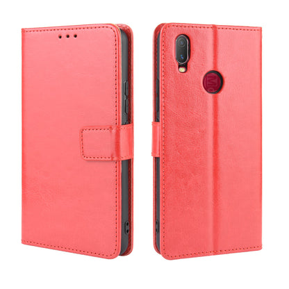 Crazy Horse Wallet Leather Stand Case for vivo Y11 (2019)