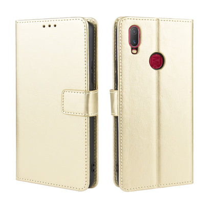 Crazy Horse Wallet Leather Stand Case for vivo Y11 (2019)