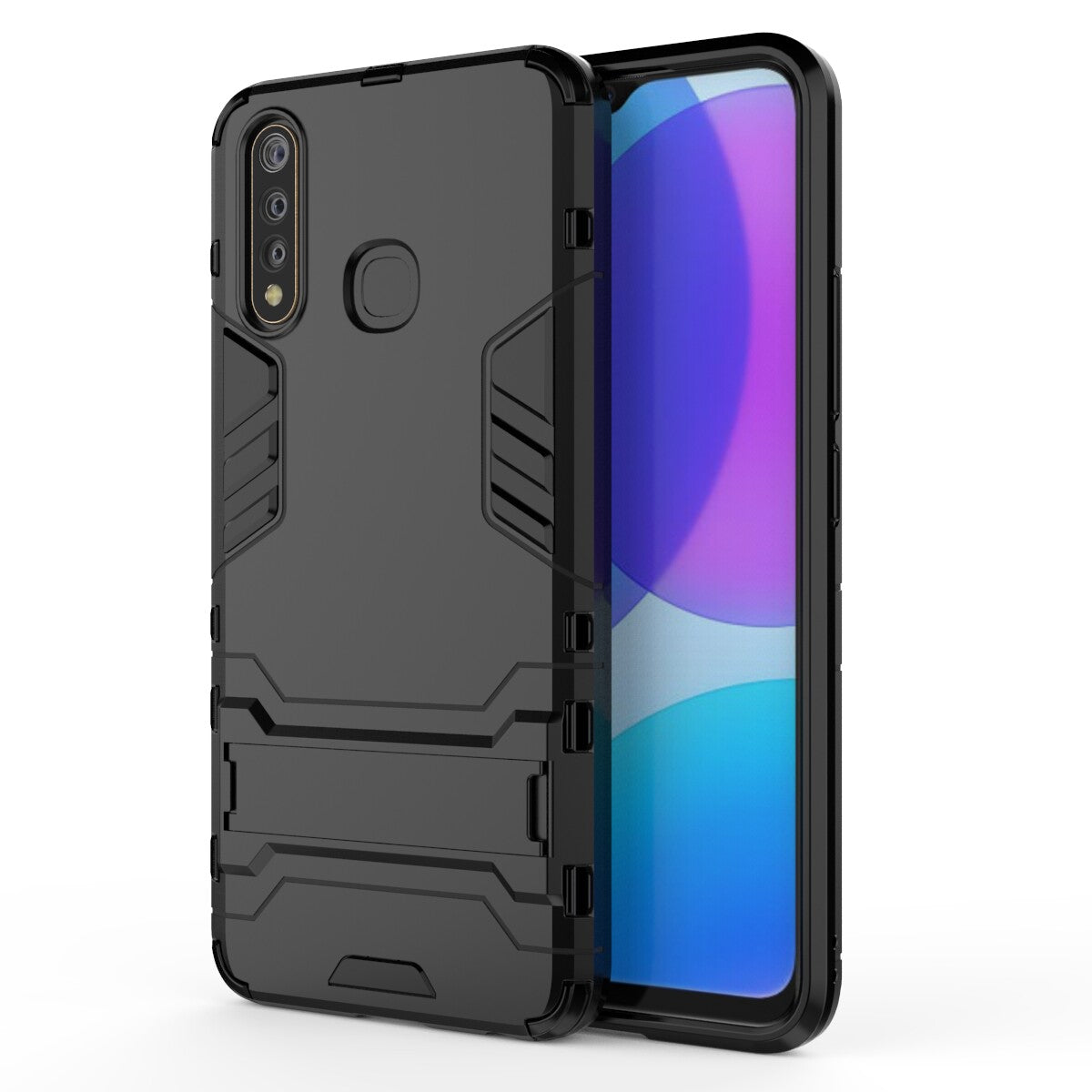 Cool Guard PC + TPU Combo Cover with Kickstand for vivo U3 / Y19