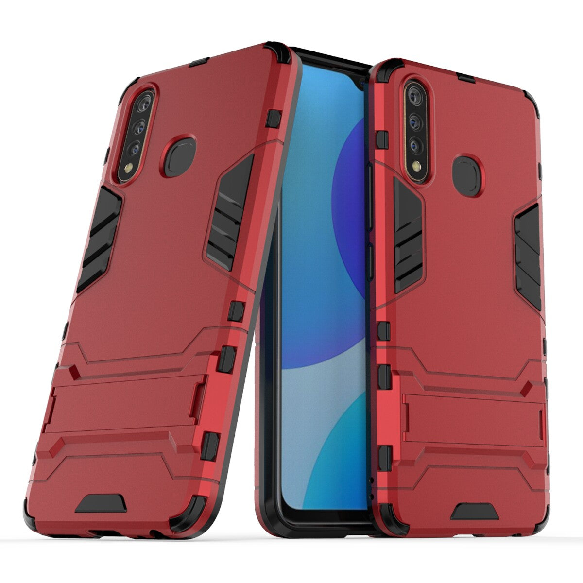 Cool Guard PC + TPU Combo Cover with Kickstand for vivo U3 / Y19