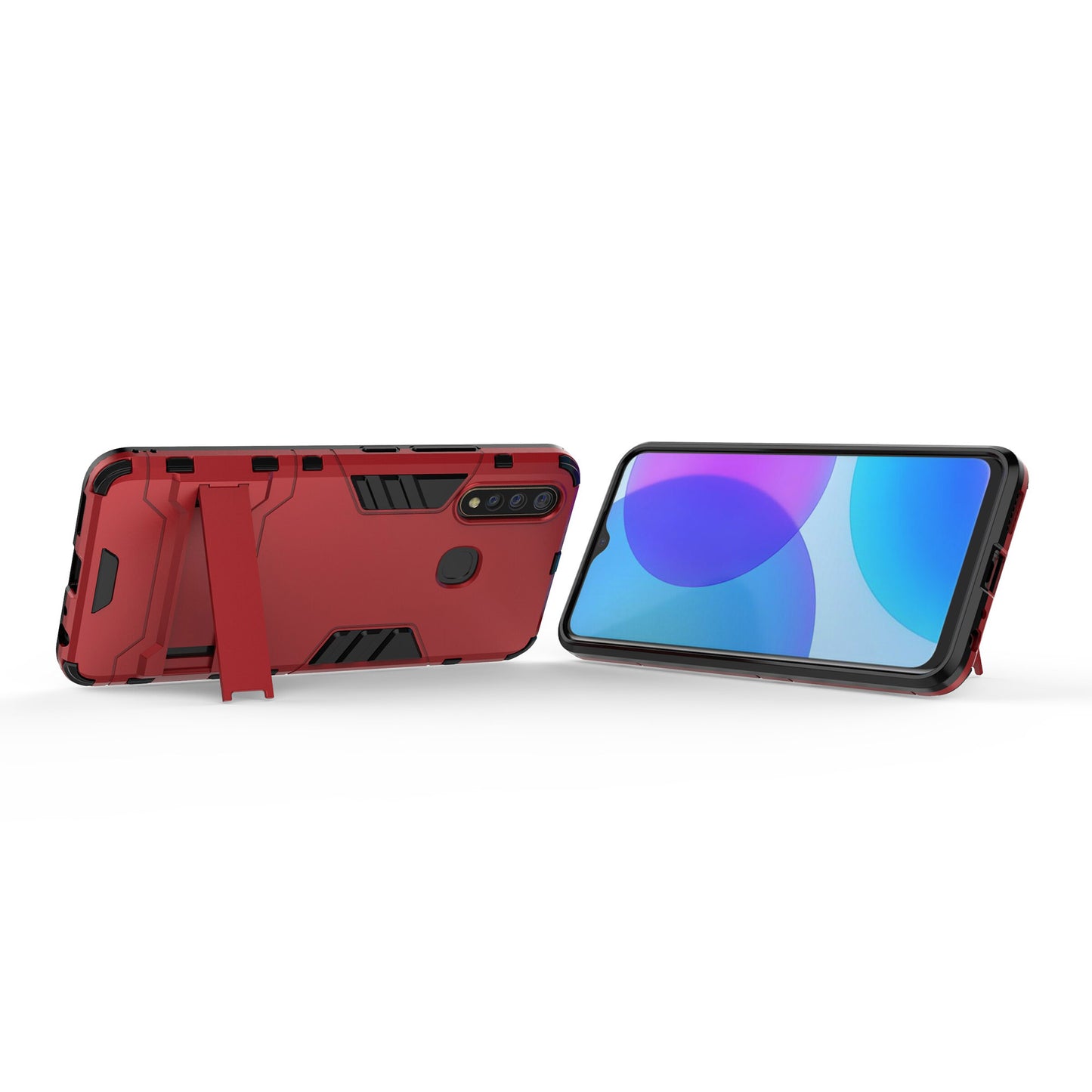 Cool Guard PC + TPU Combo Cover with Kickstand for vivo U3 / Y19