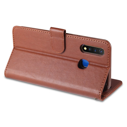 AZNS PU Leather Wallet Mobile Cover for vivo U3/Y19/Y5s