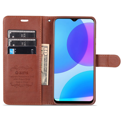 AZNS PU Leather Wallet Mobile Cover for vivo U3/Y19/Y5s