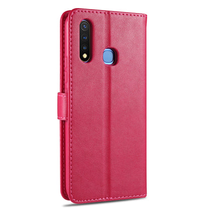 AZNS PU Leather Wallet Mobile Cover for vivo U3/Y19/Y5s