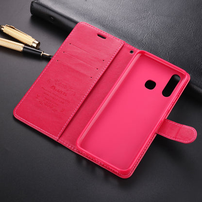 AZNS PU Leather Wallet Mobile Cover for vivo U3/Y19/Y5s