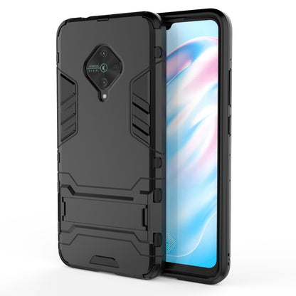 Stylish PC+TPU Case with Kickstand for vivo V17/Y9s/S1 Pro