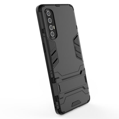 Cool Guard Kickstand PC + TPU Hybrid Case Accessory for Oppo Reno3 Pro