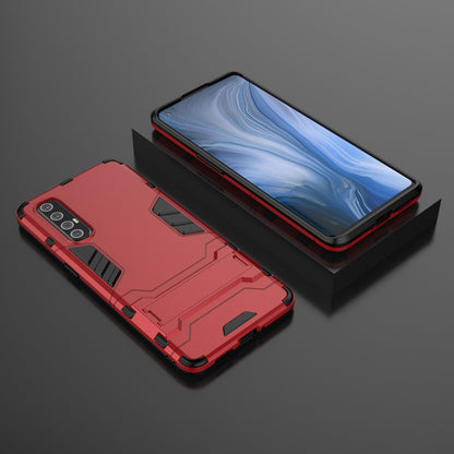 Cool Guard Kickstand PC + TPU Hybrid Case Accessory for Oppo Reno3 Pro