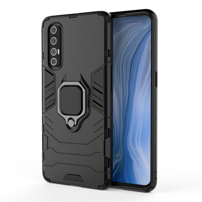 Cool Guard PC + TPU Hybrid Phone Casing with Kickstand for Oppo Reno3 Pro