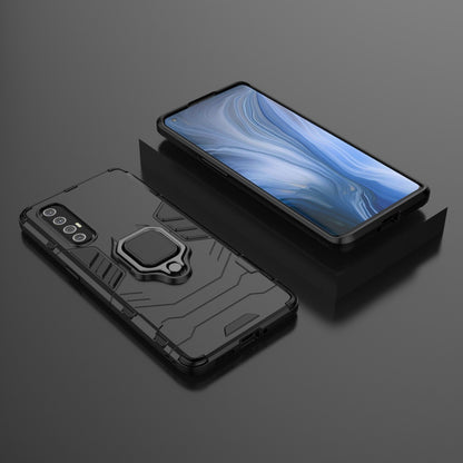 Cool Guard PC + TPU Hybrid Phone Casing with Kickstand for Oppo Reno3 Pro