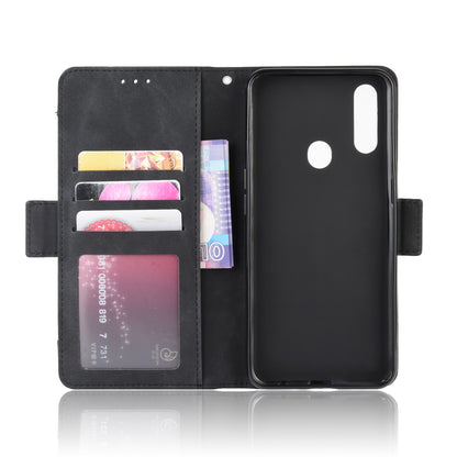 Wallet Stand Flip Leather Phone Shell for Oppo A8/A31 (2020)