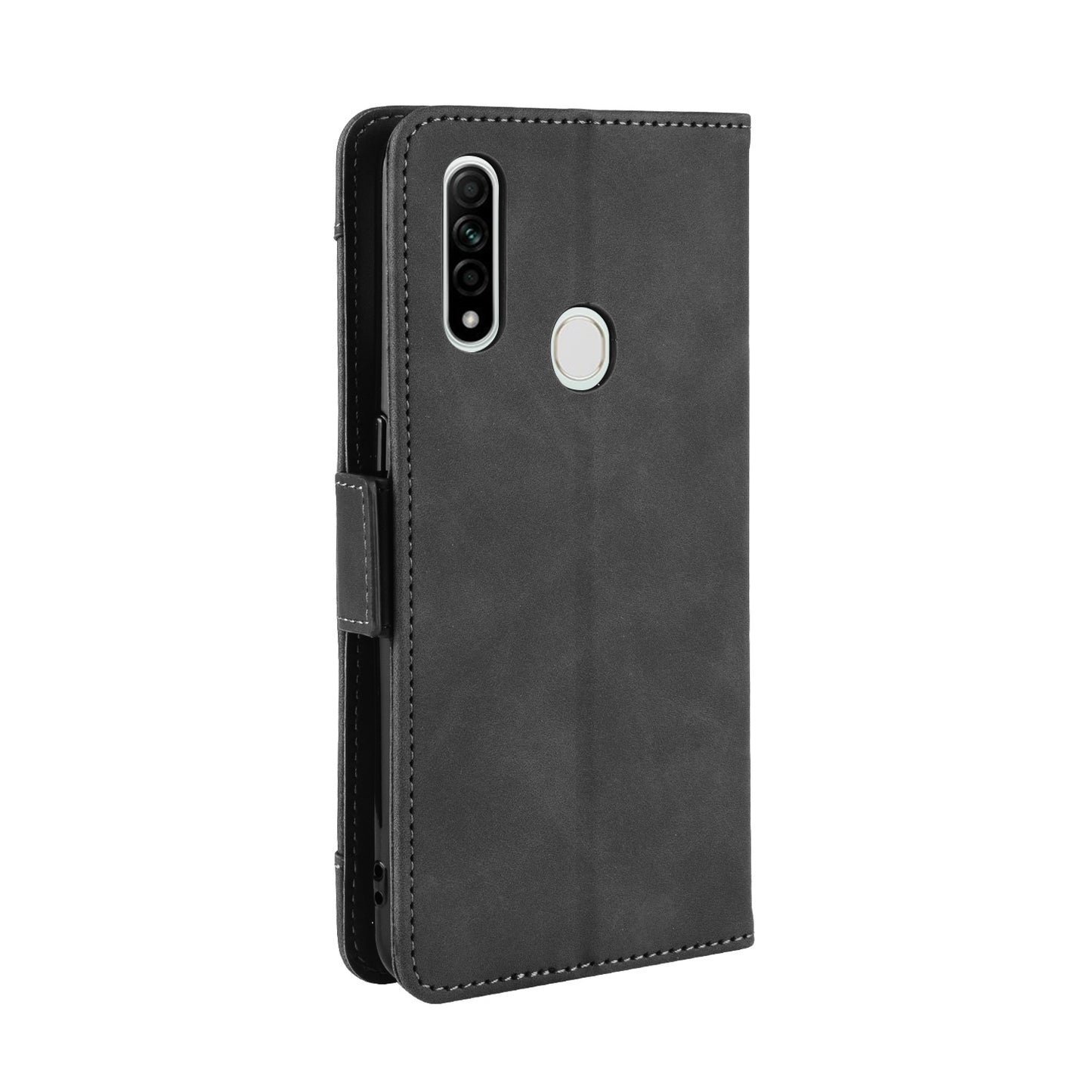 Wallet Stand Flip Leather Phone Shell for Oppo A8/A31 (2020)