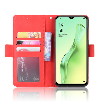 Wallet Stand Flip Leather Phone Shell for Oppo A8/A31 (2020)