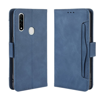 Wallet Stand Flip Leather Phone Shell for Oppo A8/A31 (2020)