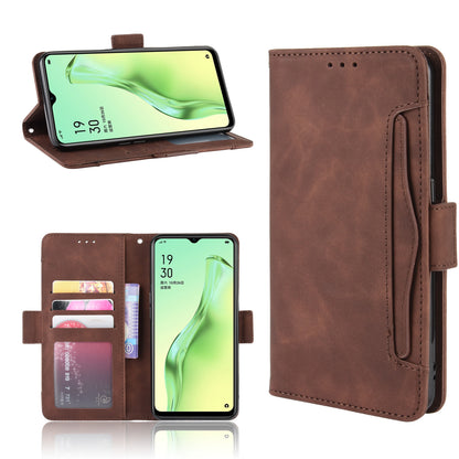 Wallet Stand Flip Leather Phone Shell for Oppo A8/A31 (2020)