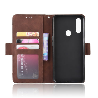 Wallet Stand Flip Leather Phone Shell for Oppo A8/A31 (2020)