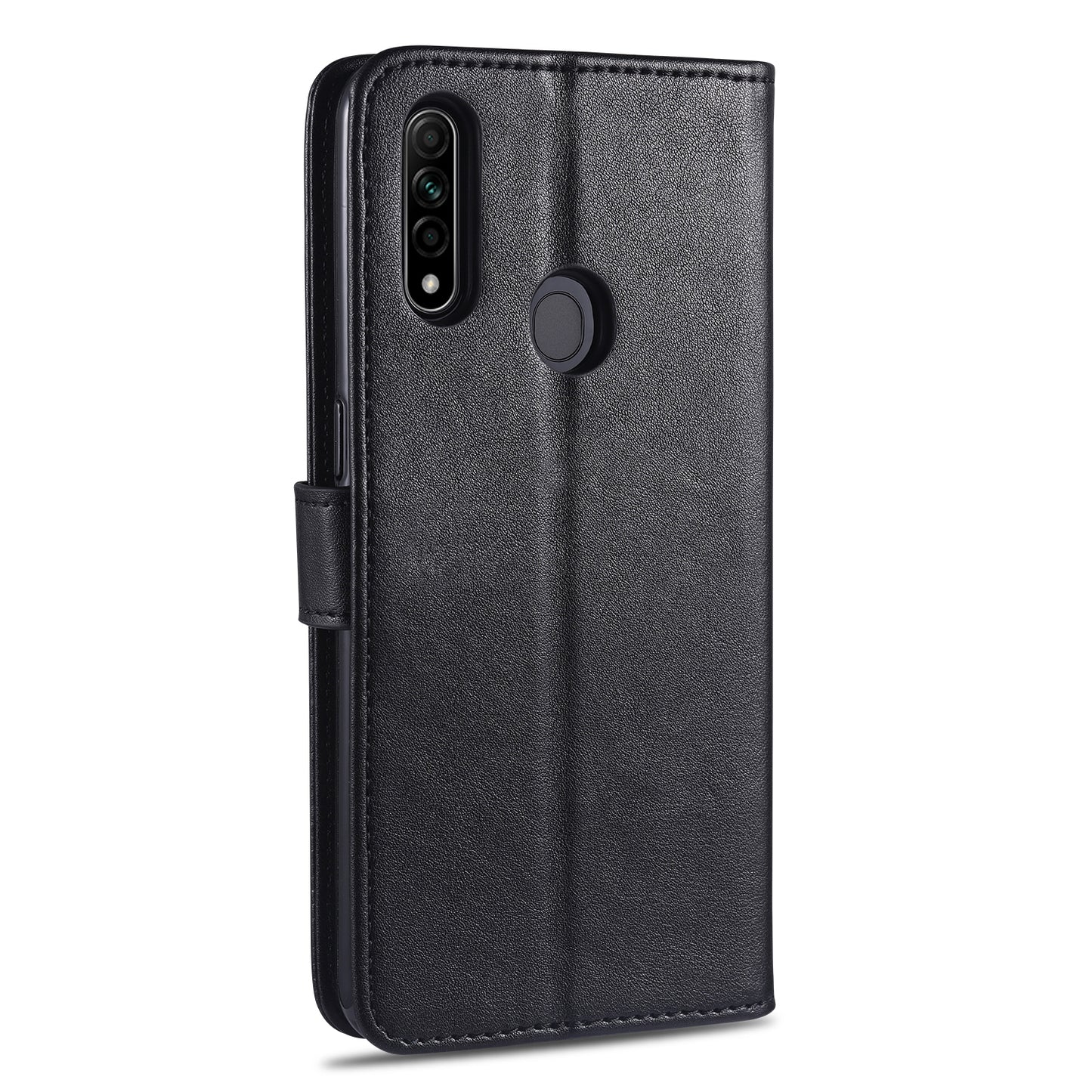 AZNS PU Leather Wallet Stand Case for OPPO A8