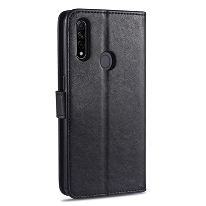 AZNS PU Leather Wallet Stand Case for OPPO A8