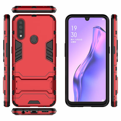 Cool Guard PC + TPU Hybrid Case with Kickstand for Oppo A8 / Oppo A31 (2020)