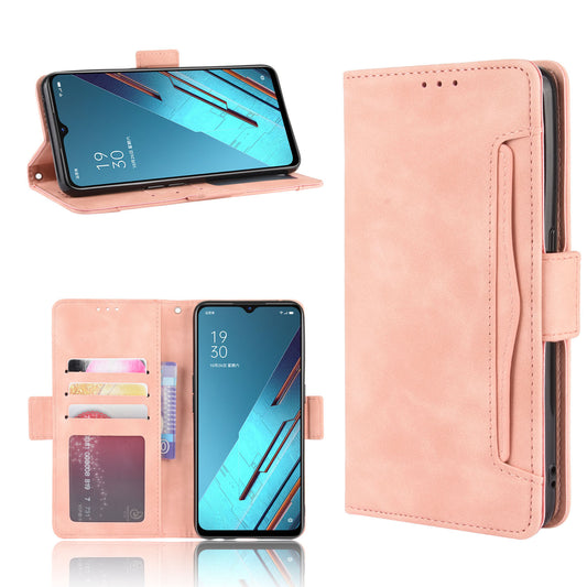 Wallet Leather Phone Case with Multiple Card Slots for Oppo Find X2 Lite/Reno3 5G