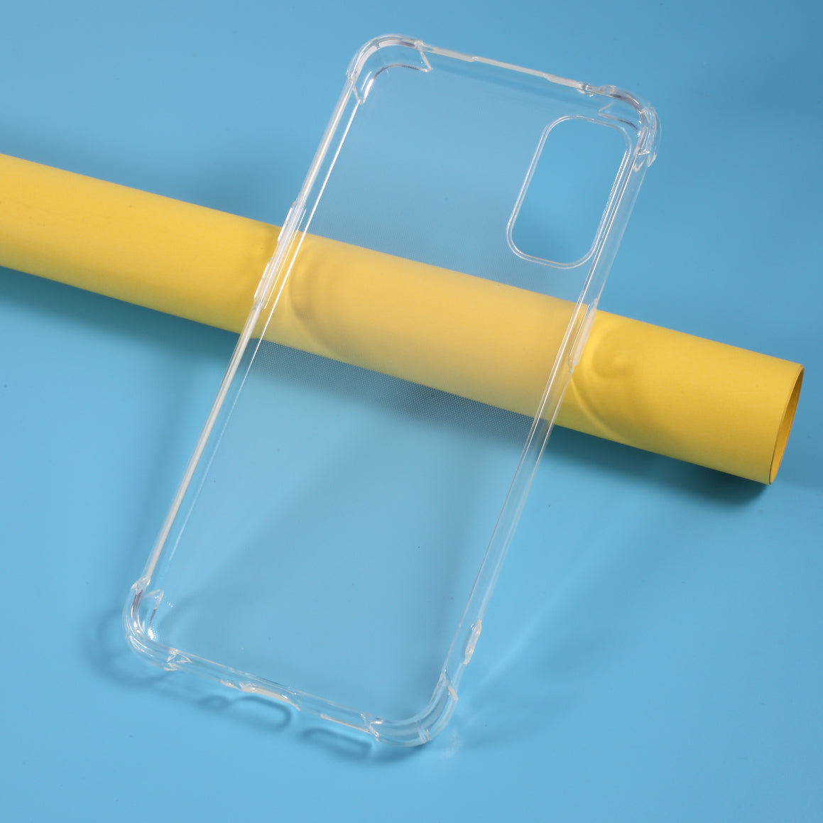 Drop Resistant Clear TPU Phone Case for OPPO Reno4 5G