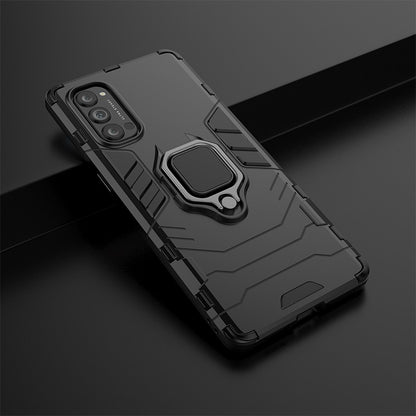 Cool Guard PC + TPU Hybrid Phone Shell with Kickstand for Oppo Reno4 Pro 5G