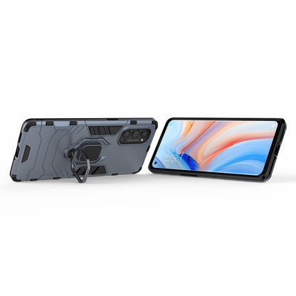 Cool Guard PC + TPU Hybrid Phone Shell with Kickstand for Oppo Reno4 Pro 5G