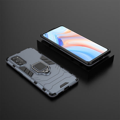 Cool Guard PC + TPU Hybrid Phone Shell with Kickstand for Oppo Reno4 Pro 5G