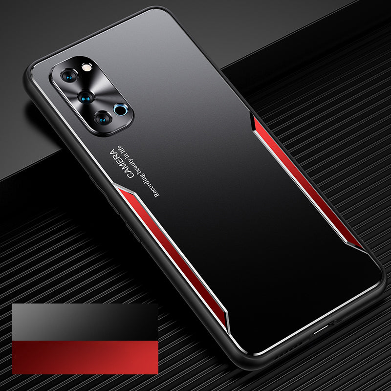 Warrior Blade Series Metal+TPU Stylish Shell for Oppo Reno4 5G