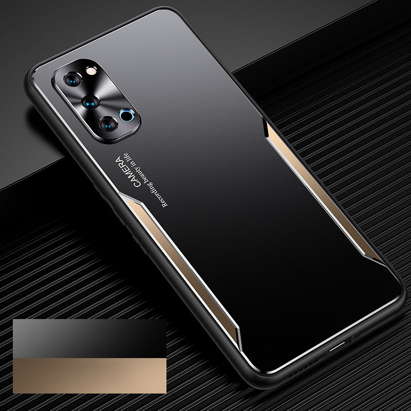 Warrior Blade Series Metal+TPU Stylish Shell for Oppo Reno4 5G