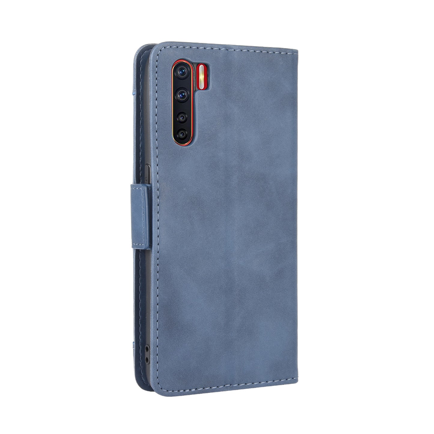 Multiple Card Slots Wallet Leather Protective Cover for OPPO A91 / OPPO F15 / OPPO Reno3 (Southeast Asian Version)