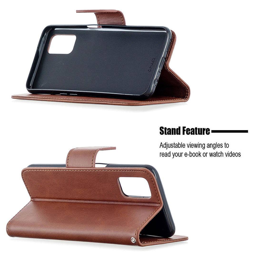 Leather Stand Case with Card Slots for OPPO A72/A52/A92