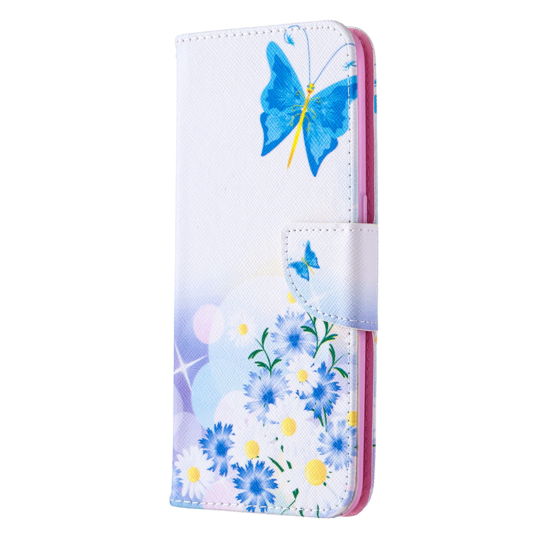 Pattern Printing Leather Wallet Shell Case for OPPO A31 (2020)/A81