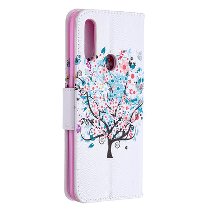 Pattern Printing Leather Wallet Shell Case for OPPO A31 (2020)/A81