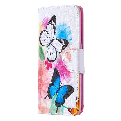 Pattern Printing Leather Wallet Shell Case for OPPO A31 (2020)/A81