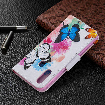 Pattern Printing Leather Wallet Shell Case for OPPO A31 (2020)/A81