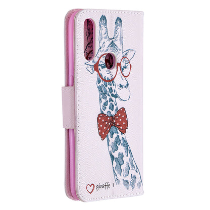 Pattern Printing Leather Wallet Shell Case for OPPO A31 (2020)/A81