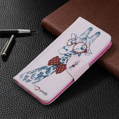 Pattern Printing Leather Wallet Shell Case for OPPO A31 (2020)/A81