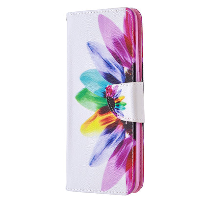 Pattern Printing Leather Wallet Shell Case for OPPO A31 (2020)/A81