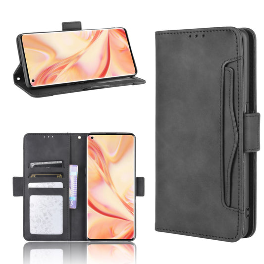 Wallet Stand Flip Leather Phone Cover for Oppo Find X2 Pro