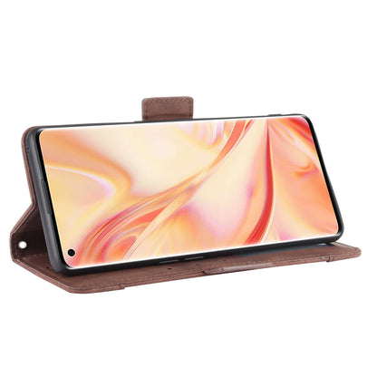 Wallet Stand Flip Leather Phone Cover for Oppo Find X2 Pro